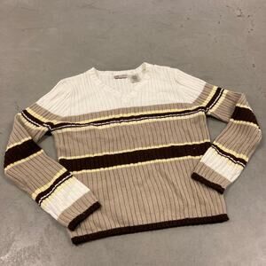 vintage y2k striped faded glory sweater